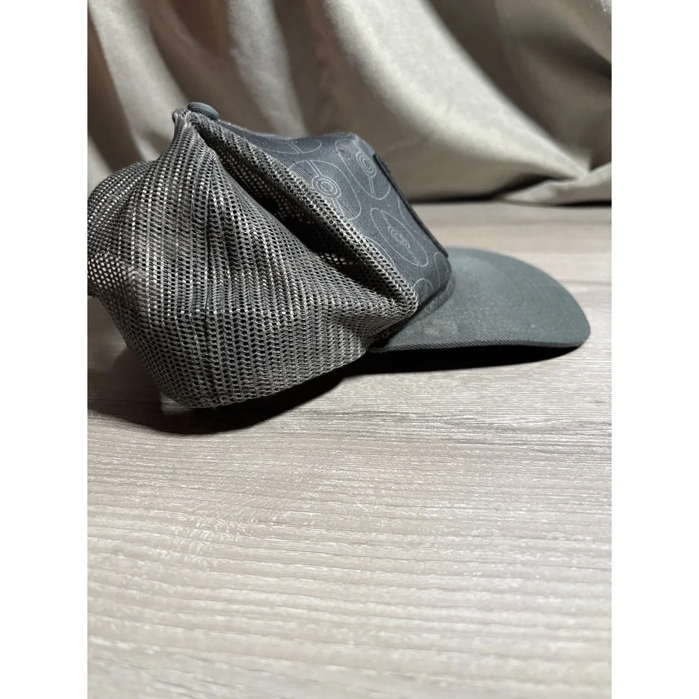 Pokemon Pikachu Trucker Hat Grey Poke Ball Pattern‎ Snapback Mesh Cap OSFA